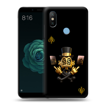 Силиконовый чехол на Xiaomi Mi A2 с принтом Золотой скрудж макдак