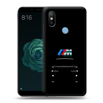 Силиконовый чехол на Xiaomi Mi A2 с принтом БМВ BMW