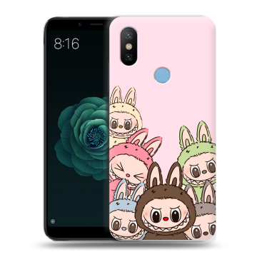 Силиконовый чехол на Xiaomi Mi A2 с принтом Лабубу Силиконовый чехол на Xiaomi Mi A2 с принтом Лабубу