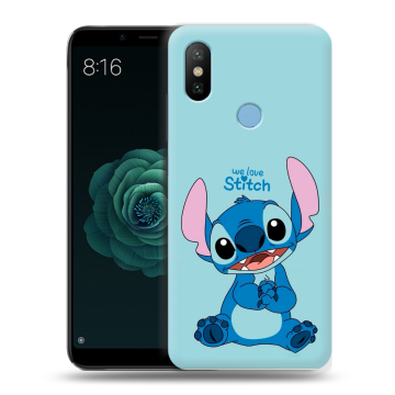 Силиконовый чехол на Xiaomi Mi A2 с принтом Лило и Стич