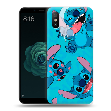 Силиконовый чехол на Xiaomi Mi A2 с принтом Лило и Стич