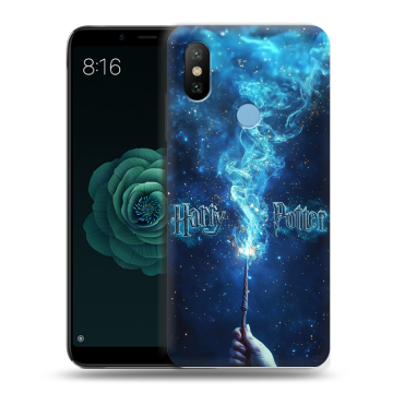 Силиконовый чехол на Xiaomi Mi A2 с принтом Harry Potter Гарри Поттер Силиконовый чехол на Xiaomi Mi A2 с принтом Harry Potter Гарри Поттер