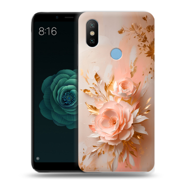 Силиконовый чехол на Xiaomi Mi A2 с принтом женский Силиконовый чехол на Xiaomi Mi A2 с принтом женский