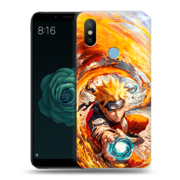 Силиконовый чехол на Xiaomi Mi A2 с принтом Аниме Наруто Naruto Силиконовый чехол на Xiaomi Mi A2 с принтом Аниме Наруто Naruto