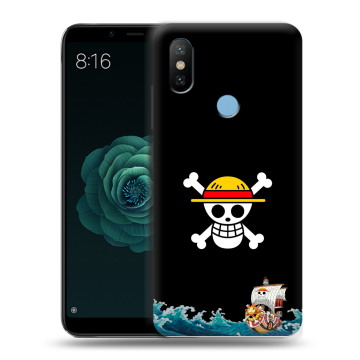 Силиконовый чехол на Xiaomi Mi A2 с принтом One Piece Ван Пис Силиконовый чехол на Xiaomi Mi A2 с принтом One Piece Ван Пис