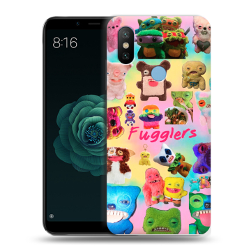 Силиконовый чехол на Xiaomi Mi A2 с принтом Флагер Fuggler Силиконовый чехол на Xiaomi Mi A2 с принтом Флагер Fuggler
