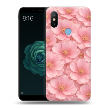 Силиконовый чехол на Xiaomi Mi A2 с принтом женский Силиконовый чехол на Xiaomi Mi A2 с принтом женский