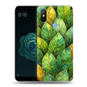Силиконовый чехол на Xiaomi Mi A2 с принтом женский Силиконовый чехол на Xiaomi Mi A2 с принтом женский