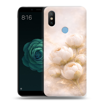 Силиконовый чехол на Xiaomi Mi A2 с принтом женский Силиконовый чехол на Xiaomi Mi A2 с принтом женский
