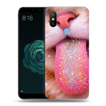 Силиконовый чехол на Xiaomi Mi A2 с принтом для девочек Силиконовый чехол на Xiaomi Mi A2 с принтом для девочек