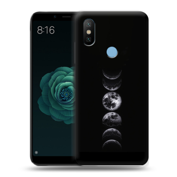 Силиконовый чехол на Xiaomi Mi A2 с принтом женский Силиконовый чехол на Xiaomi Mi A2 с принтом женский