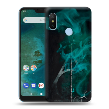 Пластиковый чехол на Xiaomi Mi A2 Lite с принтом Гарри Поттер Harry Potter Пластиковый чехол на Xiaomi Mi A2 Lite с принтом Гарри Поттер Harry Potter