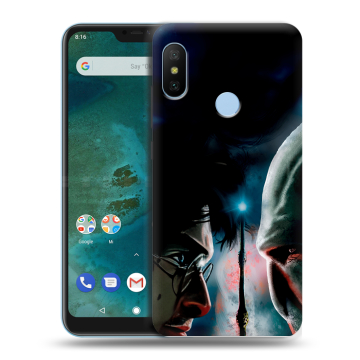 Пластиковый чехол на Xiaomi Mi A2 Lite с принтом Гарри Поттер Harry Potter Пластиковый чехол на Xiaomi Mi A2 Lite с принтом Гарри Поттер Harry Potter