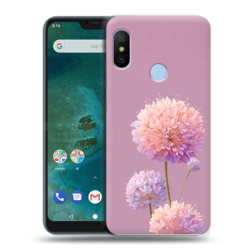 Пластиковый чехол на Xiaomi Mi A2 Lite с принтом Цветы Пластиковый чехол на Xiaomi Mi A2 Lite с принтом Цветы