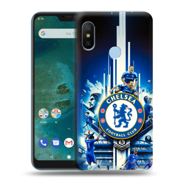 Пластиковый чехол на Xiaomi Mi A2 Lite с принтом Chelsea Челси