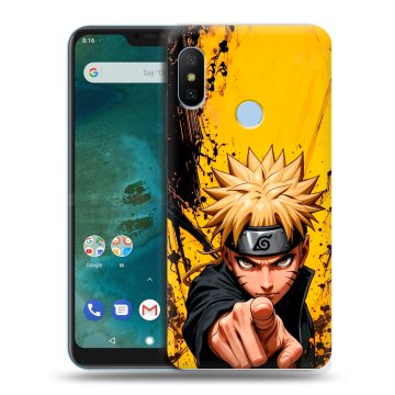 Пластиковый чехол на Xiaomi Mi A2 Lite с принтом Naruto Наруто Пластиковый чехол на Xiaomi Mi A2 Lite с принтом Naruto Наруто