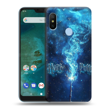 Пластиковый чехол на Xiaomi Mi A2 Lite с принтом Harry Potter Гарри Поттер Пластиковый чехол на Xiaomi Mi A2 Lite с принтом Harry Potter Гарри Поттер