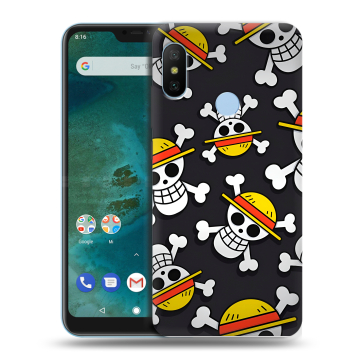Пластиковый чехол на Xiaomi Mi A2 Lite с принтом One Piece Ван Пис
