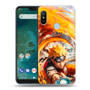 Пластиковый чехол на Xiaomi Mi A2 Lite с принтом Аниме Наруто Naruto Пластиковый чехол на Xiaomi Mi A2 Lite с принтом Аниме Наруто Naruto