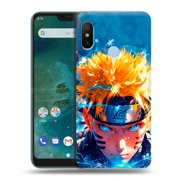 Пластиковый чехол на Xiaomi Mi A2 Lite с принтом Аниме Наруто Naruto Пластиковый чехол на Xiaomi Mi A2 Lite с принтом Аниме Наруто Naruto