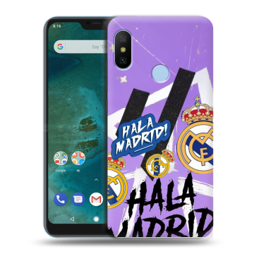 Пластиковый чехол на Xiaomi Mi A2 Lite с принтом Real Madrid Реал Мадрид Пластиковый чехол на Xiaomi Mi A2 Lite с принтом Real Madrid Реал Мадрид