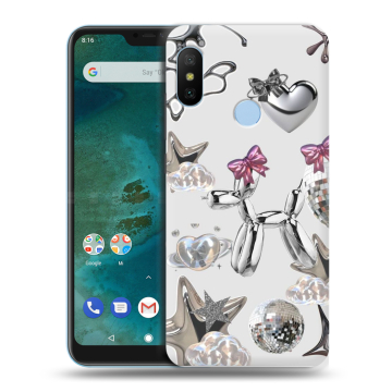 Пластиковый чехол на Xiaomi Mi A2 Lite с принтом Y2K Пластиковый чехол на Xiaomi Mi A2 Lite с принтом Y2K
