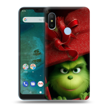 Пластиковый чехол на Xiaomi Mi A2 Lite с принтом Новый год
