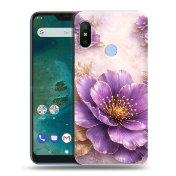Пластиковый чехол на Xiaomi Mi A2 Lite с принтом женский Пластиковый чехол на Xiaomi Mi A2 Lite с принтом женский