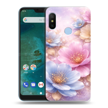 Пластиковый чехол на Xiaomi Mi A2 Lite с принтом женский Пластиковый чехол на Xiaomi Mi A2 Lite с принтом женский