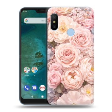Пластиковый чехол на Xiaomi Mi A2 Lite с принтом женский Пластиковый чехол на Xiaomi Mi A2 Lite с принтом женский
