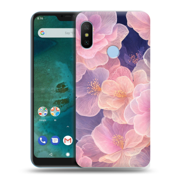 Пластиковый чехол на Xiaomi Mi A2 Lite с принтом женский Пластиковый чехол на Xiaomi Mi A2 Lite с принтом женский