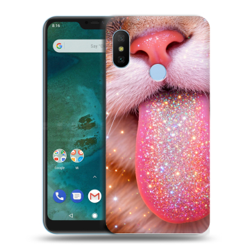 Пластиковый чехол на Xiaomi Mi A2 Lite с принтом для девочек Пластиковый чехол на Xiaomi Mi A2 Lite с принтом для девочек