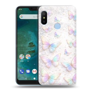 Пластиковый чехол на Xiaomi Mi A2 Lite с принтом женский Пластиковый чехол на Xiaomi Mi A2 Lite с принтом женский