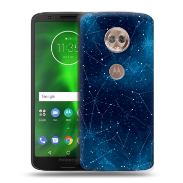 Силиконовый чехол на Motorola Moto G6 с принтом Космос звезды Силиконовый чехол на Motorola Moto G6 с принтом Космос звезды