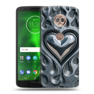 Силиконовый чехол на Motorola Moto G6 с принтом Y2K