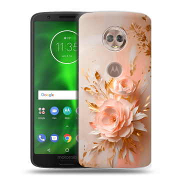 Силиконовый чехол на Motorola Moto G6 с принтом женский Силиконовый чехол на Motorola Moto G6 с принтом женский