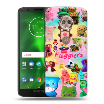 Силиконовый чехол на Motorola Moto G6 с принтом Флагер Fuggler Силиконовый чехол на Motorola Moto G6 с принтом Флагер Fuggler