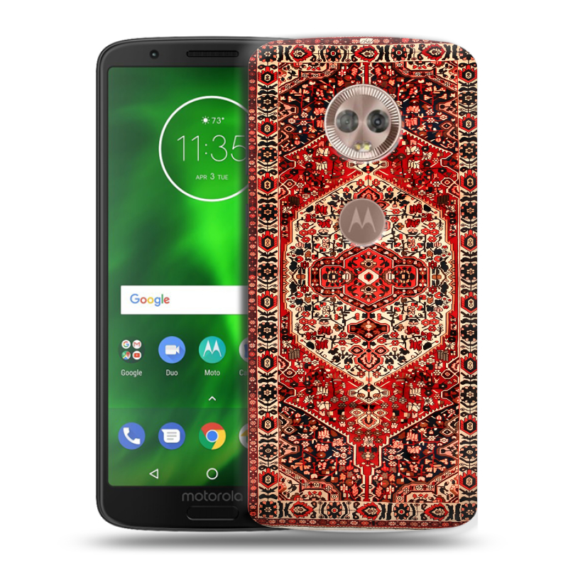 Пластиковый чехол на Motorola Moto G6 с принтом Ковер Пластиковый чехол на Motorola Moto G6 с принтом Ковер