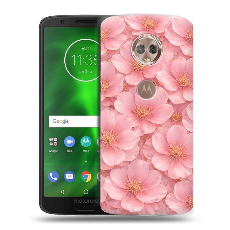 Силиконовый чехол на Motorola Moto G6 с принтом женский Силиконовый чехол на Motorola Moto G6 с принтом женский