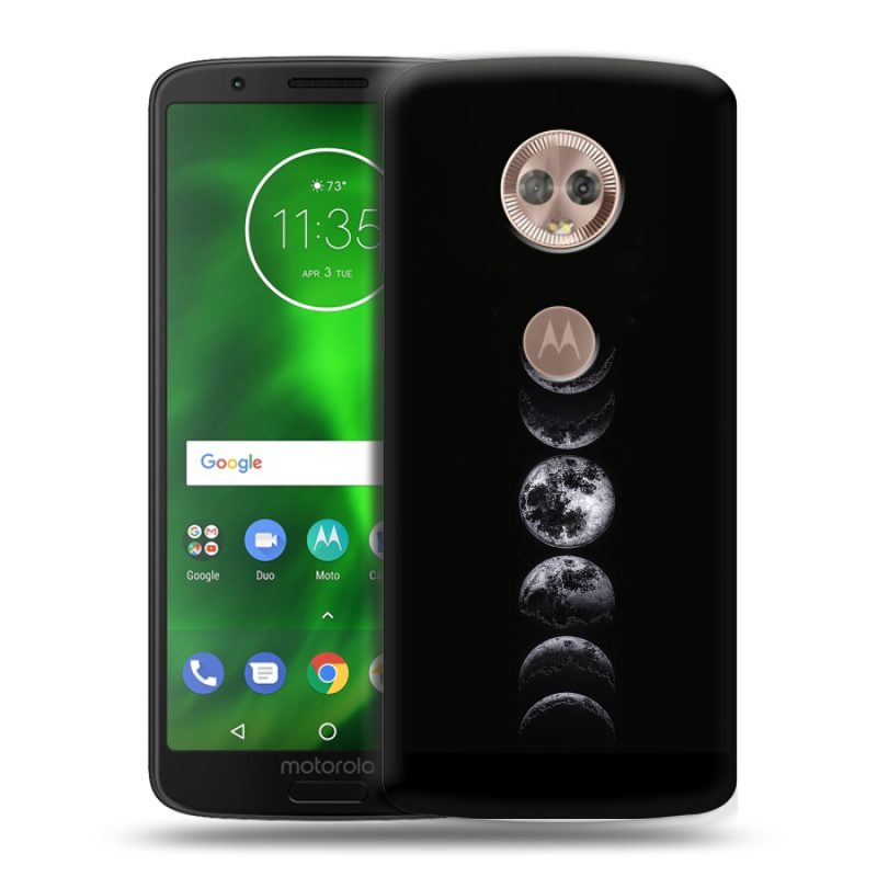 Пластиковый чехол на Motorola Moto G6 с принтом женский Пластиковый чехол на Motorola Moto G6 с принтом женский