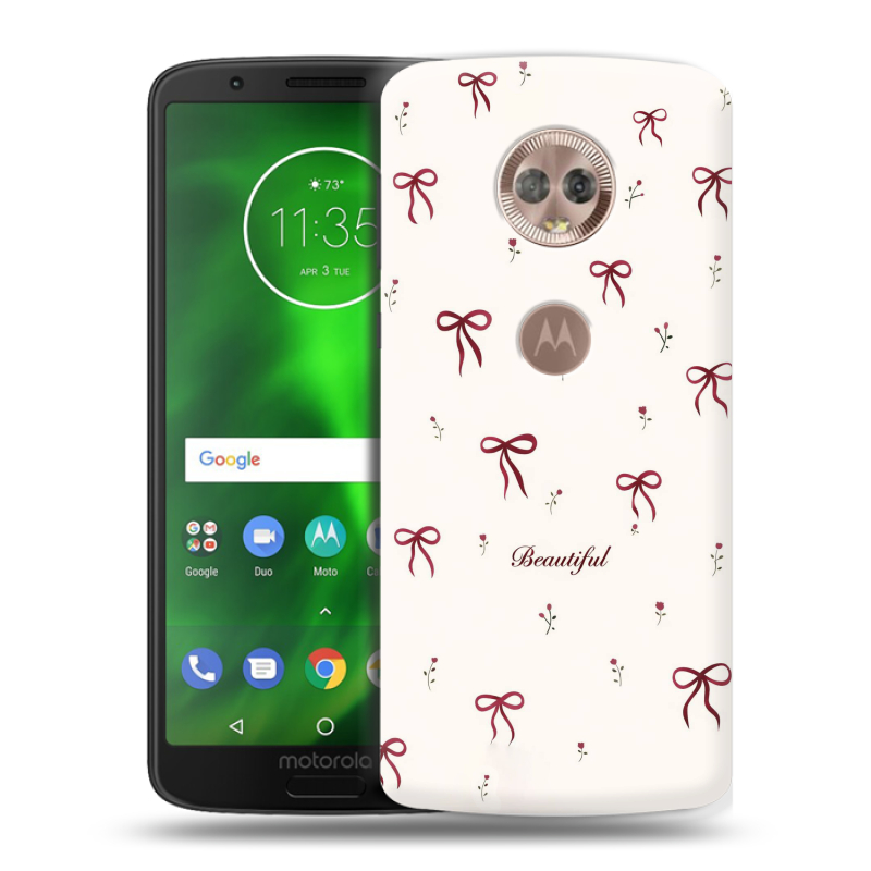 Силиконовый чехол на Motorola Moto G6 с принтом для девочек Силиконовый чехол на Motorola Moto G6 с принтом для девочек
