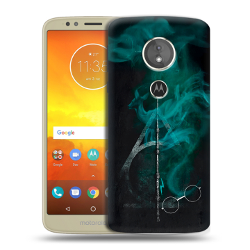 Силиконовый чехол на Motorola Moto E5 с принтом Гарри Поттер Harry Potter