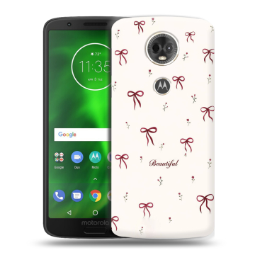 Силиконовый чехол на Motorola Moto E5 Plus с принтом для девочек Силиконовый чехол на Motorola Moto E5 Plus с принтом для девочек