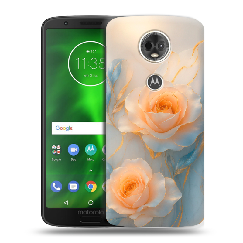 Силиконовый чехол на Motorola Moto E5 Plus с принтом Женский Силиконовый чехол на Motorola Moto E5 Plus с принтом Женский