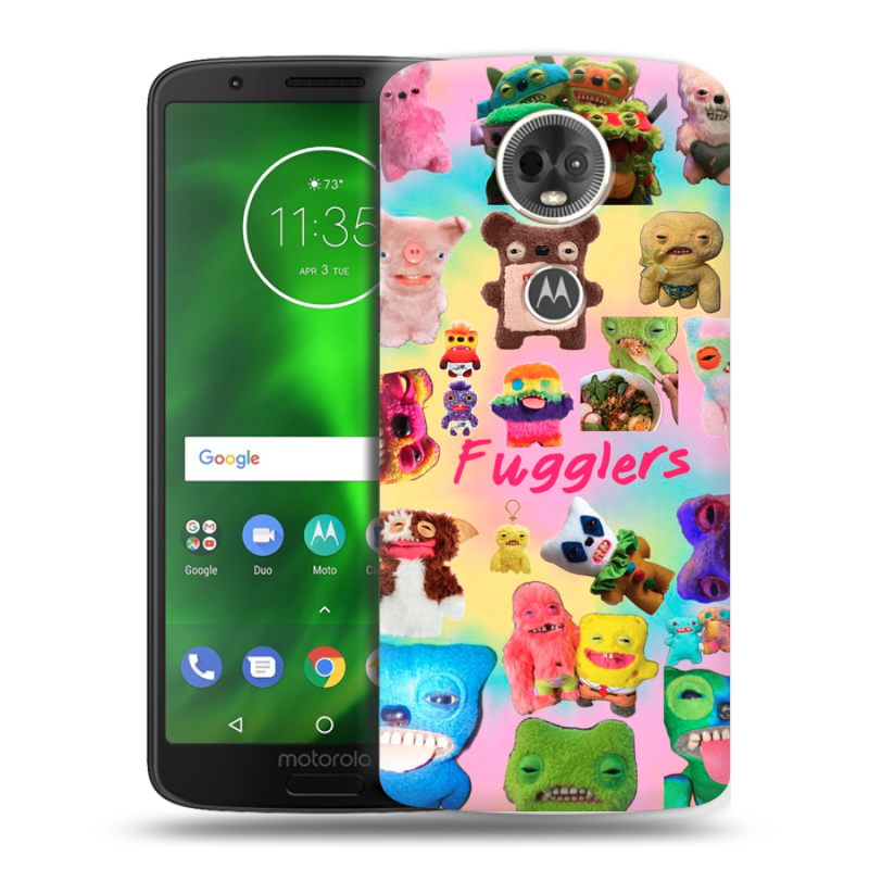 Силиконовый чехол на Motorola Moto E5 Plus с принтом Флагер Fuggler Силиконовый чехол на Motorola Moto E5 Plus с принтом Флагер Fuggler