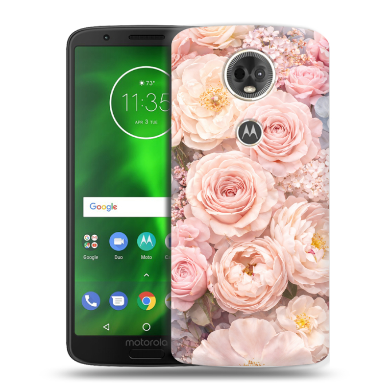 Силиконовый чехол на Motorola Moto E5 Plus с принтом женский Силиконовый чехол на Motorola Moto E5 Plus с принтом женский