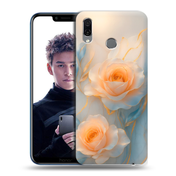 Силиконовый чехол на Huawei Honor Play с принтом Женский Силиконовый чехол на Huawei Honor Play с принтом Женский