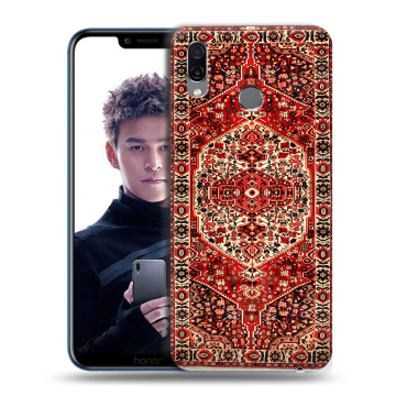 Силиконовый чехол на Huawei Honor Play с принтом Ковер