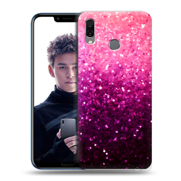 Силиконовый чехол на Huawei Honor Play с принтом Блестки Силиконовый чехол на Huawei Honor Play с принтом Блестки