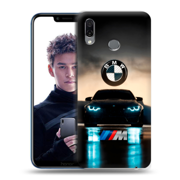 Силиконовый чехол на Huawei Honor Play с принтом БМВ BMW Силиконовый чехол на Huawei Honor Play с принтом БМВ BMW
